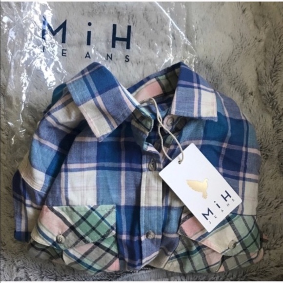 M.i.h. Jean Oversized Button Up Shirt - Picture 3 of 5